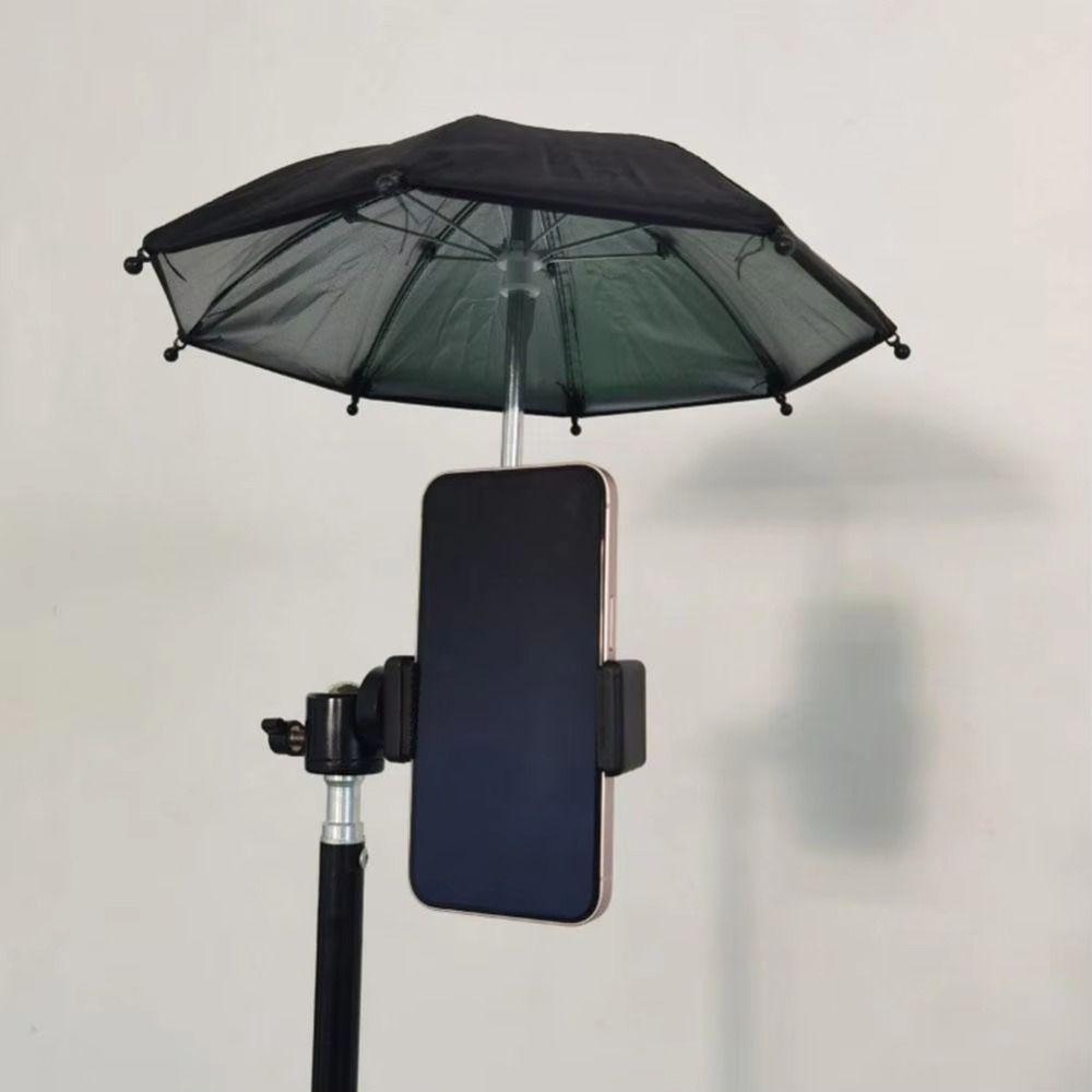 2 Suction Cup Phone Sunshade Waterproof Mobile Phone Parasol Live Streaming