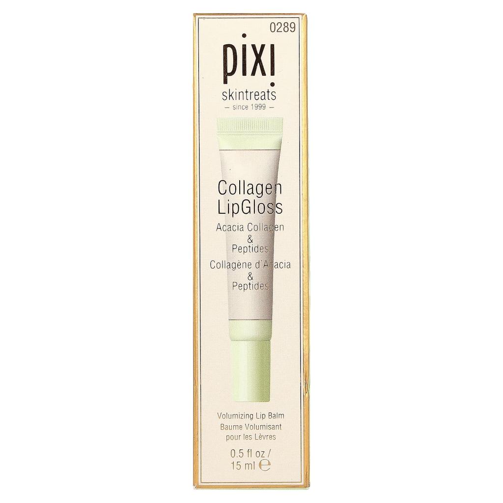 Pixi Beauty Skintreats, Коллагеновый блеск для губ, 0289, 0,5 жидких унций (15 мл)