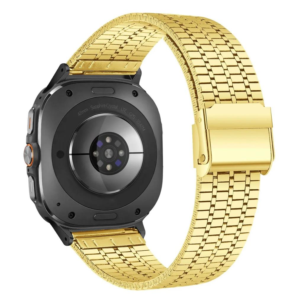 For Samsung Galaxy Watch Ultra Band 47mm Business Stainless Steel Strap Galaxy Watch Ultra 47mm Correa Bracelet Men Woman Strap