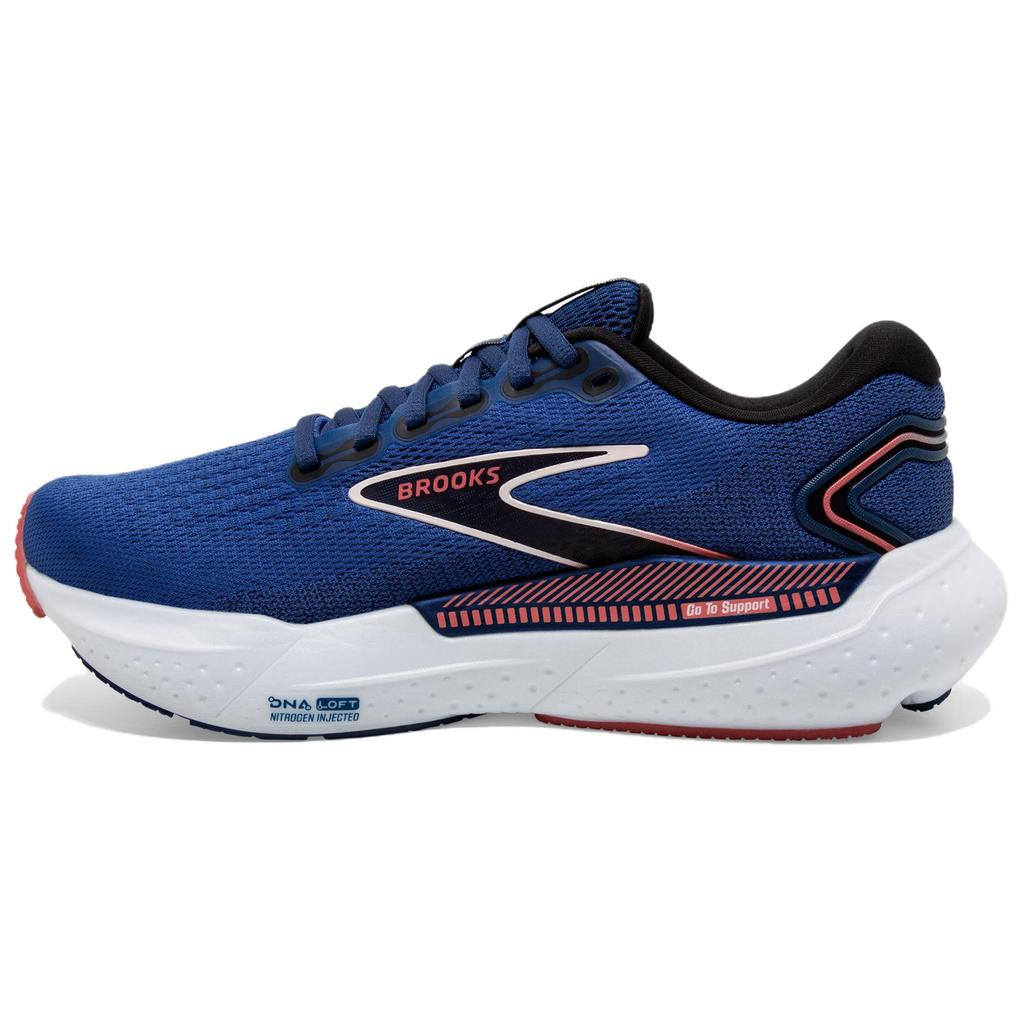 Brooks Glycerin GTS 21 Синий Ледяной Розовый Женские Кроссовки Розовый 120409-1B-496