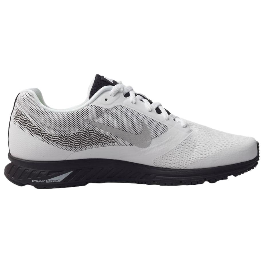 Nike Air Zoom Fly 2 Нескользящие Износостойкие Низкие Повседневные Беговые Кроссовки Мужские Черно-Белые 707606-010