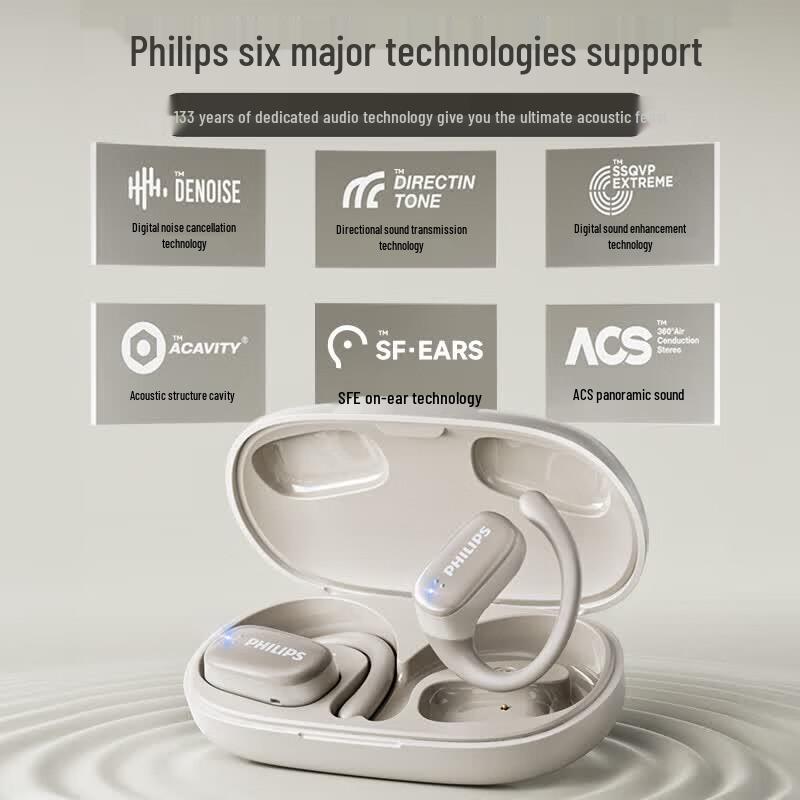 Philips TAT3708 Bluetooth-наушники для спорта с открытым ухом