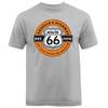 Футболка с графическим принтом Route 66 America's Highway Унисекс