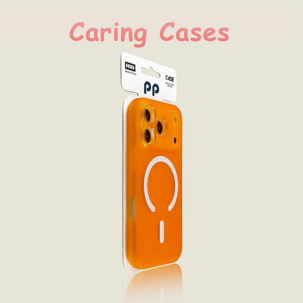 For iPhone 17 Pro Max Case Clear White Magnetic Light-Sand Matte Shockproof Anti-Slip Edge Couple Cover