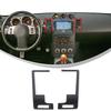 Для Nissan 350Z Z33 2003-2006 LHD ABS Углеродное волокно Панель переключения передач Контроль автомобиля Крышка воздуховода Наклейка на крышку зеркала заднего вида