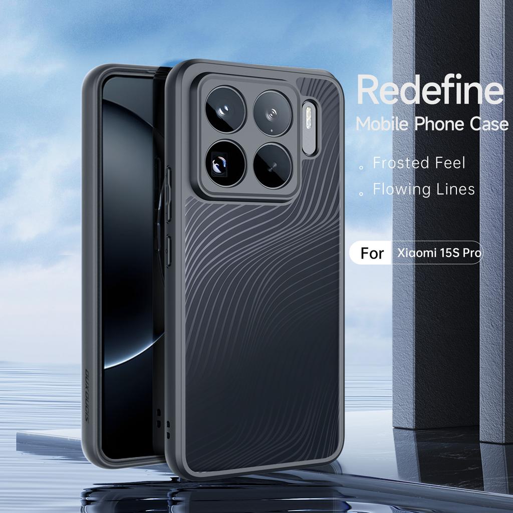 For Xiaomi 15S Pro Case DUX DUCIS Aimo Series TPU+PC Matte Drop-proof Phone Cover (REACH Certification)