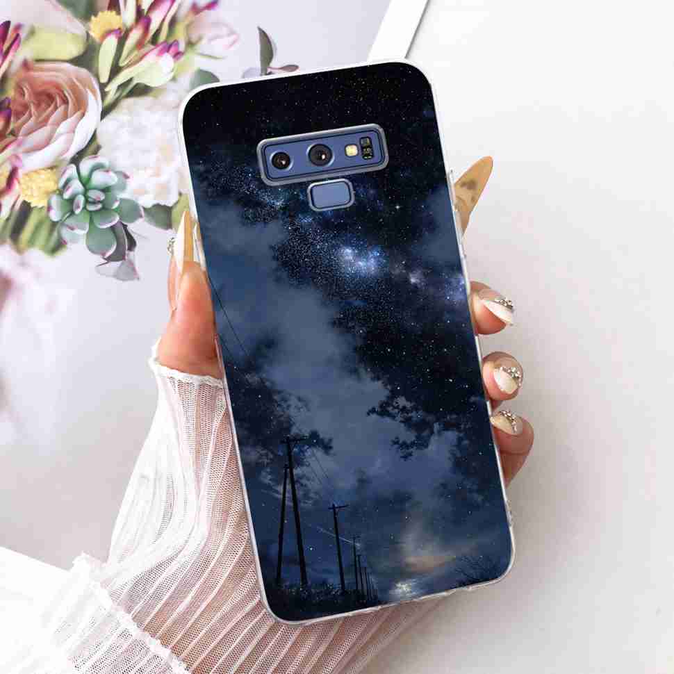 For Samsung Note 9 SM-N960F Case Unique Art Painted Cover Soft Slim Phone Case For Samsung Galaxy Note9 Silicone Bumper