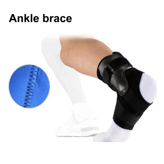 Бандаж для голеностопа с застежкой-липучкой Дышащий Облегчение боли Открытая пятка Надежная фиксация