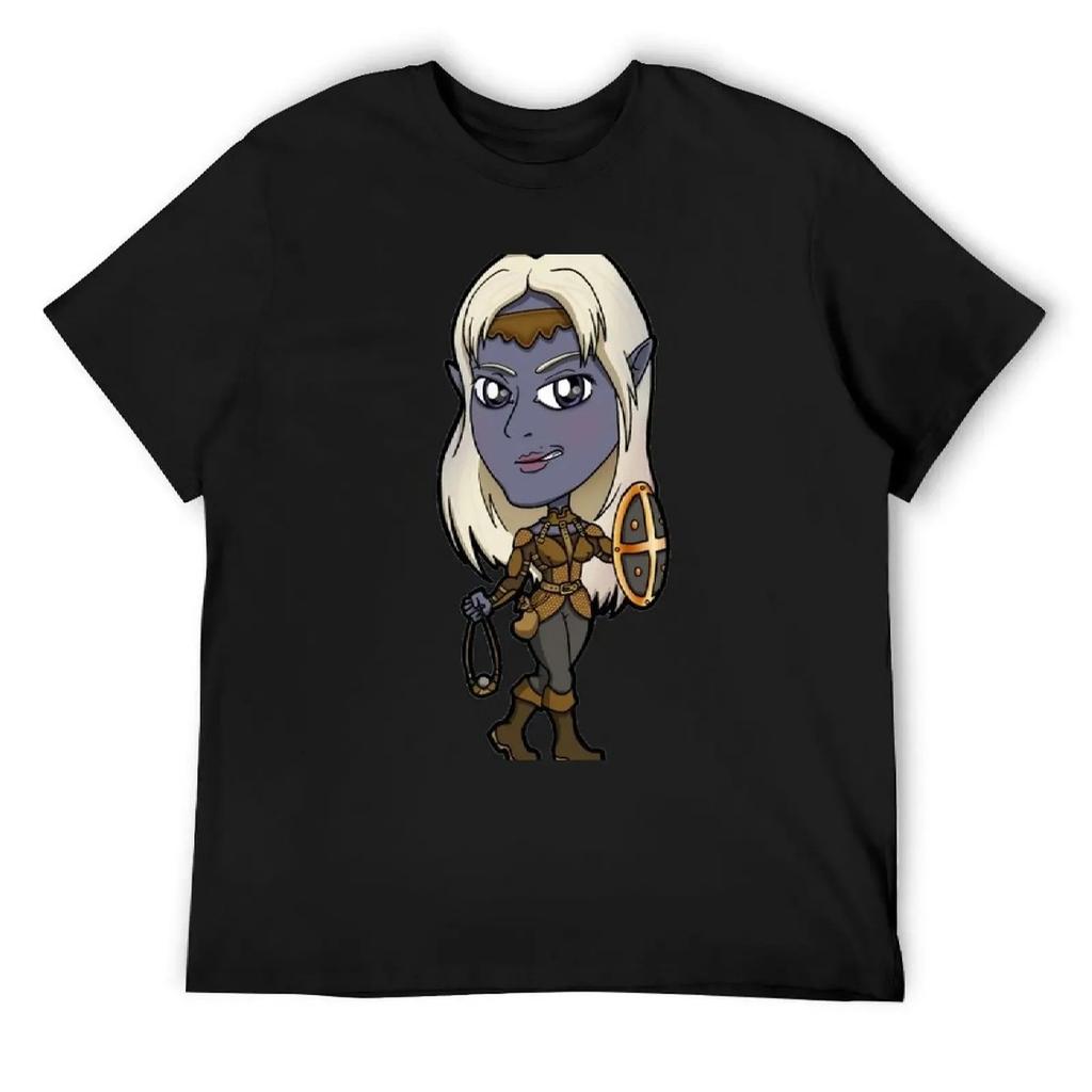 Baldur's Gate - Викония Клирик Дроу Футболка essential t shirt подарки для парня смешные подарки футболки мужская дизайнерская одежда