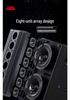 Wanlida M9797 Portable Square Dance Audio System with Microphone - High Power Outdoor KTV Performance Speaker with Handle