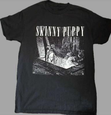 Винтажная унисекс футболка Skinny Puppy Хлопок Полный размер GS577 Унисекс футболка