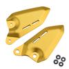 LEDISHUN Z900RS Parts Aluminum Heel Plate Guard 1 Pair Fits Z900RS/CAFE (2018-2024) (Gold)