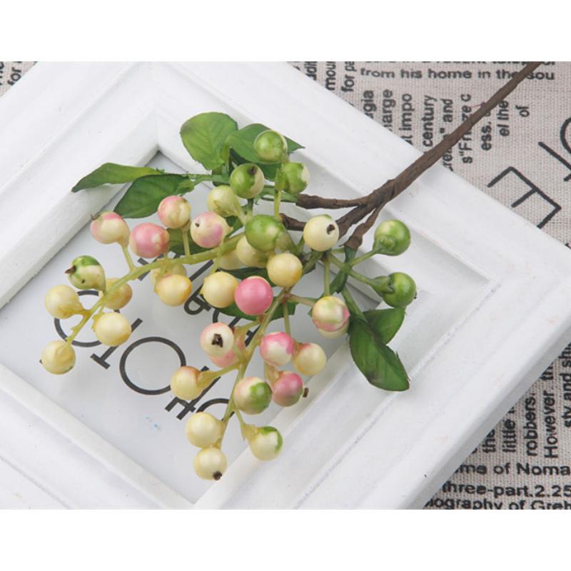 3 шт. Мини Искусственный Ягодный Цветок Рождественский Фрукт Искусственная Ягода Симуляция Пена Цветок Украшение Свадьба Семейная Настольная Композиция