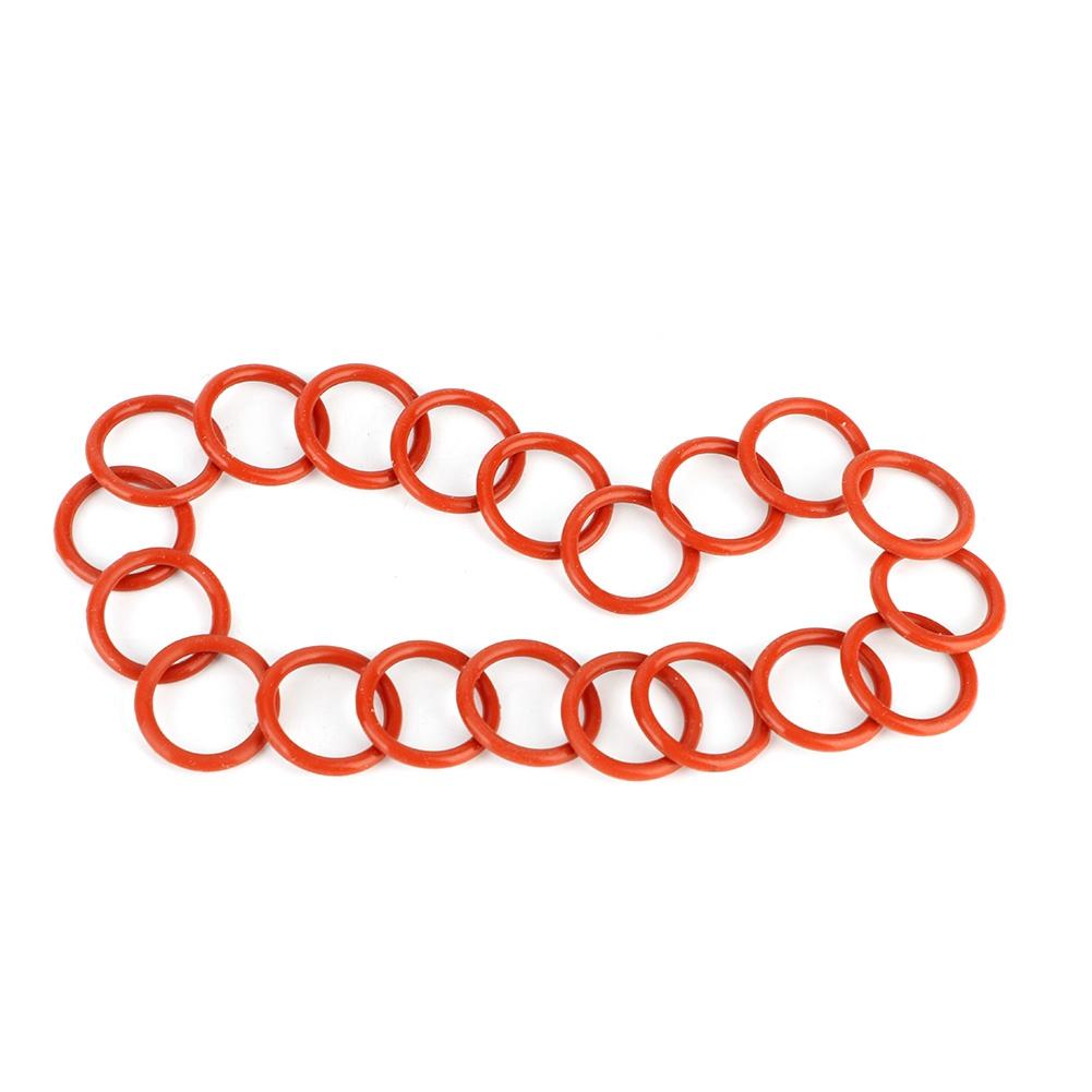 20 шт. Силиконовые кольца для демпфера трубки, подходят для 12AX7 12AU7 12AT7 12BH7 EL84