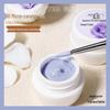 Japanese 3D White Cream Nail Art Gel for Outlining & Micro-Carving Relief, Thickened UV Formula.