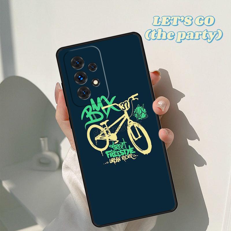 Любовь BMX Велоспорт крутой чехол для телефона Для Samsung Galaxy A42 A31 A40 A51 A71 A32 A80 A91 A52 A72 A20e A21S A50 A70 A11 A12 Чехол