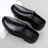 Fashion Genuine Leather Men's Slip On Footwear Male Formal Business Shoes Wedding Party Men Loafers Breath Driving Shoes Lazy Moccasins