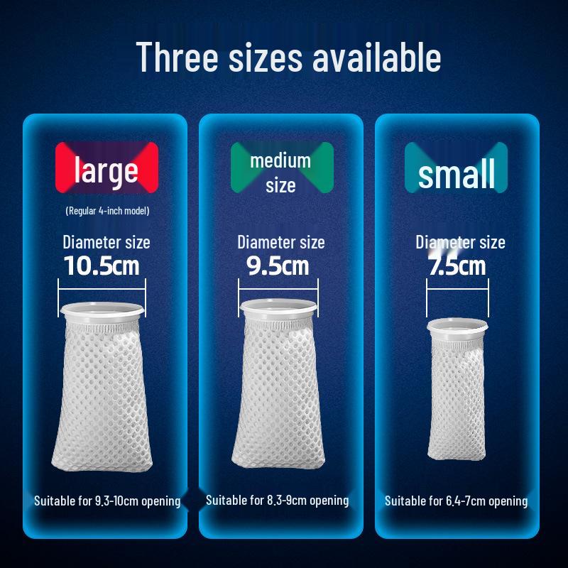 Aquarium Nano Filter Cotton Mesh Bag - Thickened, Encrypted, Magic Carpet Bottom Filter