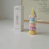 Artisan Geometric Layered Fragrance Candle, Lovely Aroma Candle for Room Decor, New Year Birthday Present, Wedding Gift