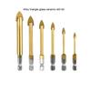 6pcs Drill Bits Power Tool Accessories Device for Drills Tools Handy Supplies Accessory Alloy Mountings Sturdy
