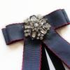 Простой Узкий Ленточный Бриллиантовый Галстук-бабочка Стразы Рубашечный Галстук-бабочка Женский Мужской Аксессуар для Торжественной Одежды