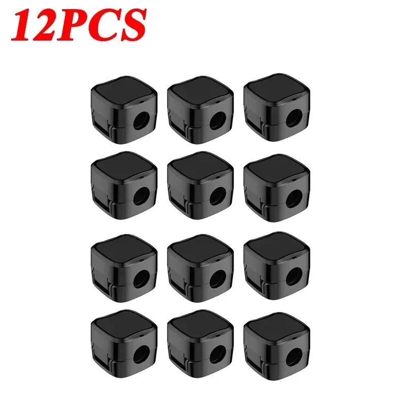 НОВЫЕ 1/6/12 шт. Магнитные клипсы-органайзеры для кабелей, органайзер для проводов, держатель шнура, намотка кабеля для зарядки, настенный крючок