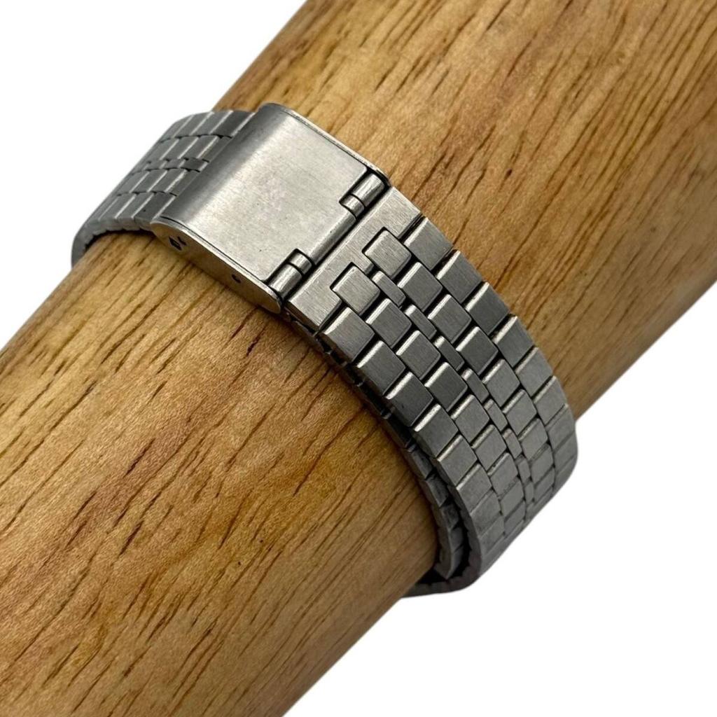 SEIKO Батарейка ALBA Кварцевые Цифровые Часы Серебристые QZ Квадратные Рабочие/Новые W041-5030 bz2