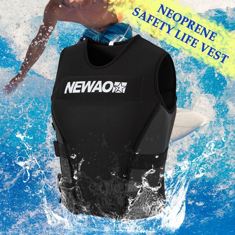 High Quality S-4XL Professional Life Jacket Adult Swiming Fishing Life Vest Water Sports Summer Swimming Survival Jacket
