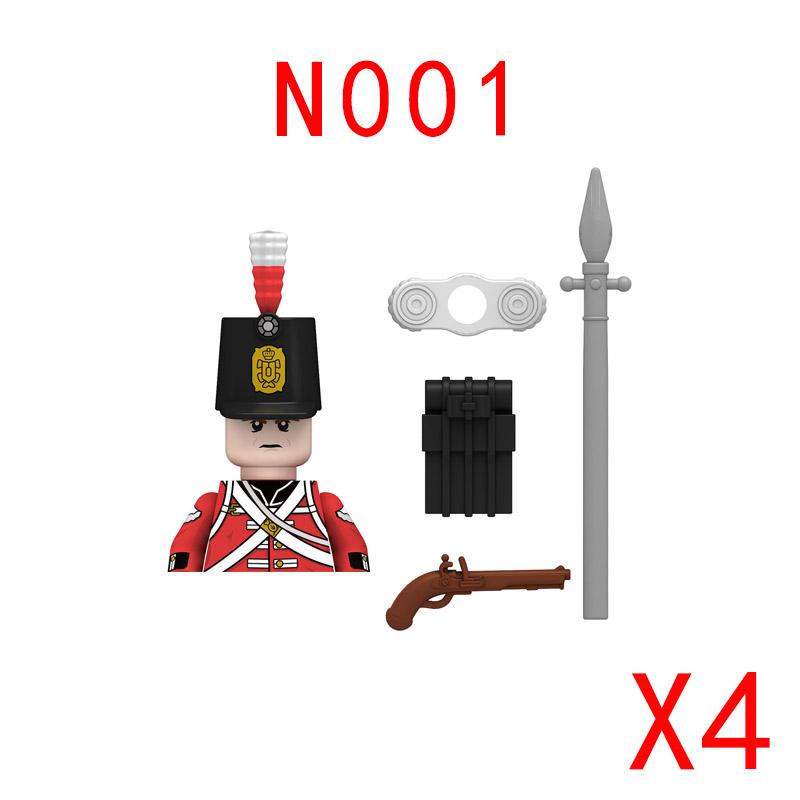 Наполеоновские Войны Военные Строительные Блоки Мини Кирпичики Фигурки Подарки Оружие Развлечения Оборудование Русский Франция Великобритания Италия Солдаты Игрушки