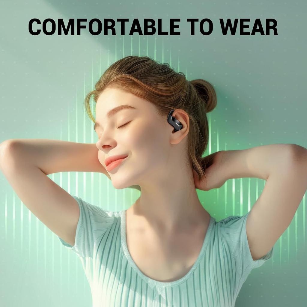 Спортивные беспроводные наушники Bluetooth наушники вкладыши с заушниками микрофон светодиодный дисплей зарядный футляр наушники-вкладыши гарнитура для тренировок тренажерный зал