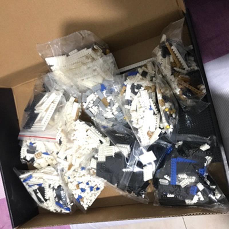 Строительные кирпичи Архитектурные достопримечательности Дворец Тадж-Махал 3D-модель Детская развивающая игрушка