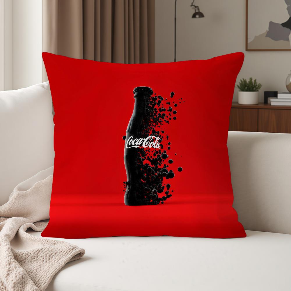 Модная Наволочка с Принтом C-Coca C-Cola Подходит для Спален Гостиных Автомобилей Домашнего Декора