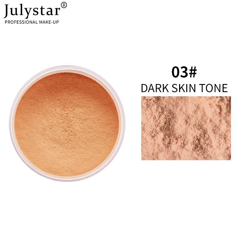 Июлястар консилер рассыпчатая пудра светлая телесная восстанавливающая матовая пудра водостойкая, устойчивая к поту, не допускающая снятия макияжа пудра для макияжа