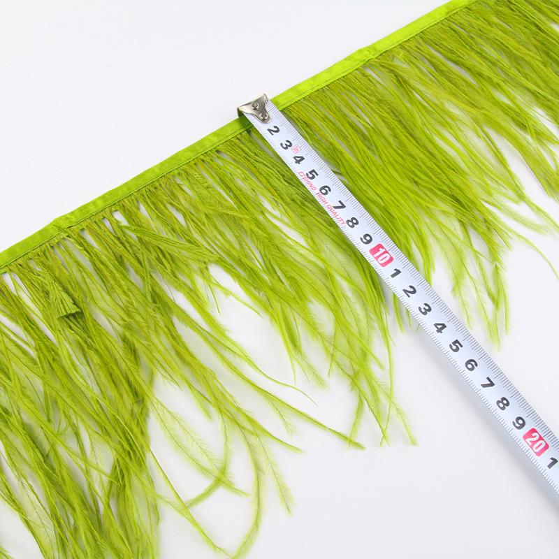 Ostrich Hair Diy Jewelry Accessories Feathers Ostrich Feathers Clothes Cuffs Skirt Decoration