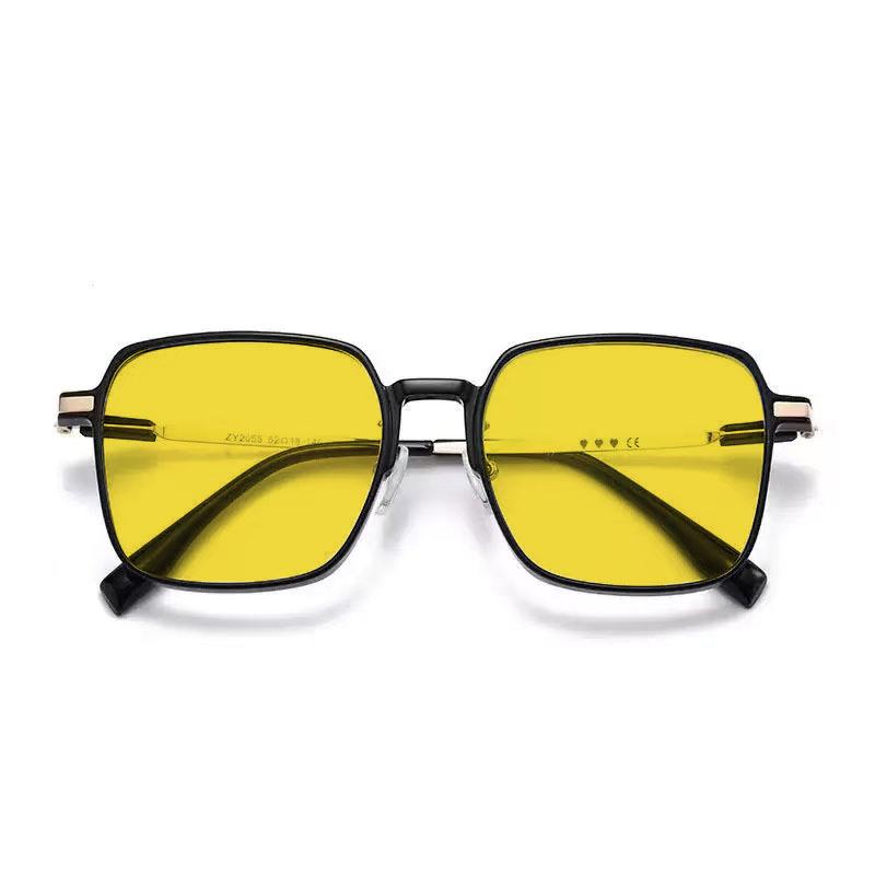 Модные популярные оверсайз очки для ночного видения при близорукости для женщин и мужчин, дневные и ночные, для ближнего зрения, улучшающие видимость при вождении ночью