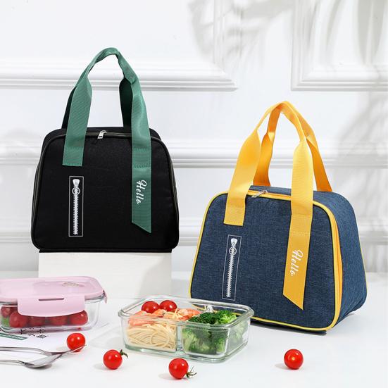 Изолированная сумка-холодильник большой емкости, герметичная ткань Оксфорд, трехслойная защита, термоизолированная сумка для ресторана