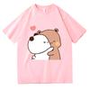 Bubu and Dudu T Shirt Fashion Men Harajuku Aesthetic Graphic Funny Kawaii Tshirt Unisex Cartoon Korea High Quality Cotton Tees