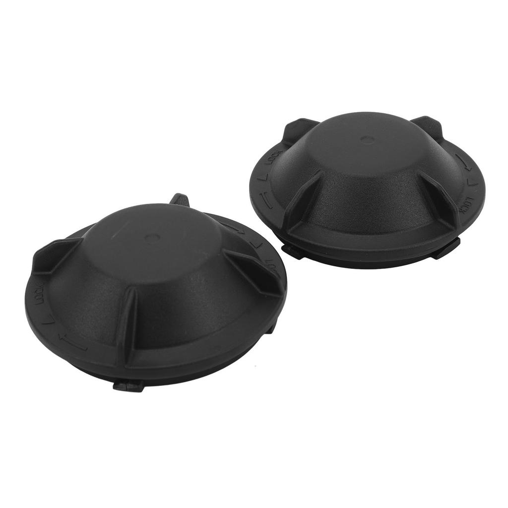 1 Pair Headlight Rear Cover ABS Dustproof Headlamp Rear Socket Cover Cap for ZX‑10R 2011‑2020
