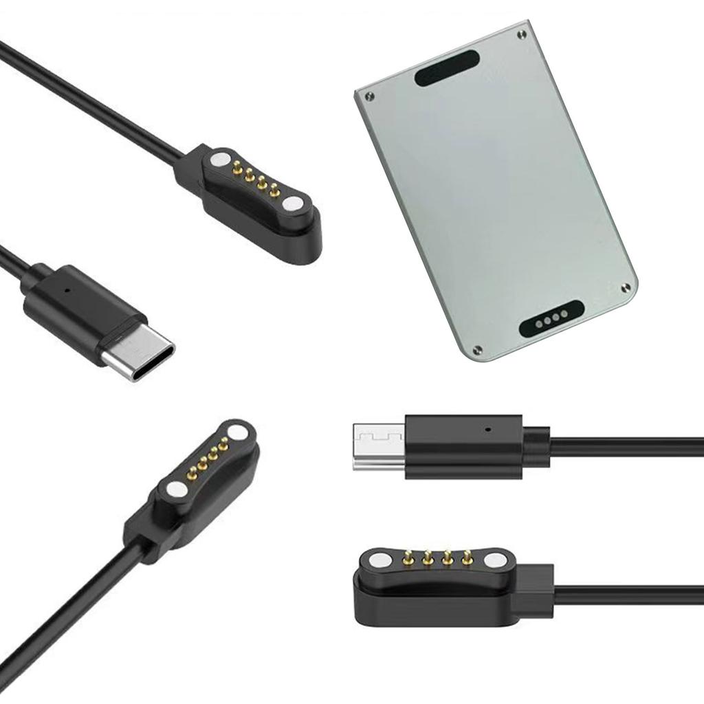 Зарядное устройство USB-C 1 м, быстрая зарядка и безопасная защита, магнитный кабель-зарядка USB C для PLAUD Note/Pro AI Диктофон