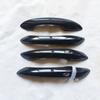 For Hyundai Tucson 2022 2023 Accessories NX4 Door Handle Trim Cover Plastic Chrome Imitation Carbon Fiber