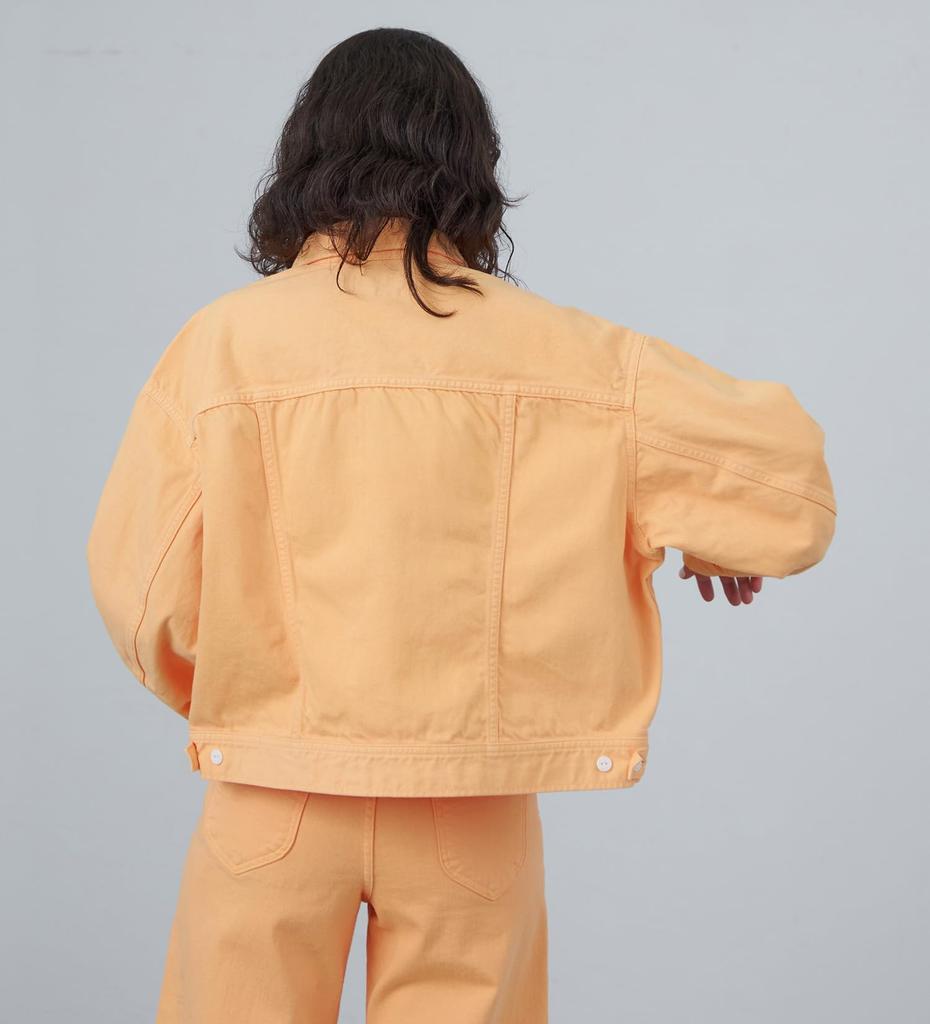 Lee STANDARD WARDROBE Деним Размер M Куртка, Весна/Лето, Женская, Оранжевый,