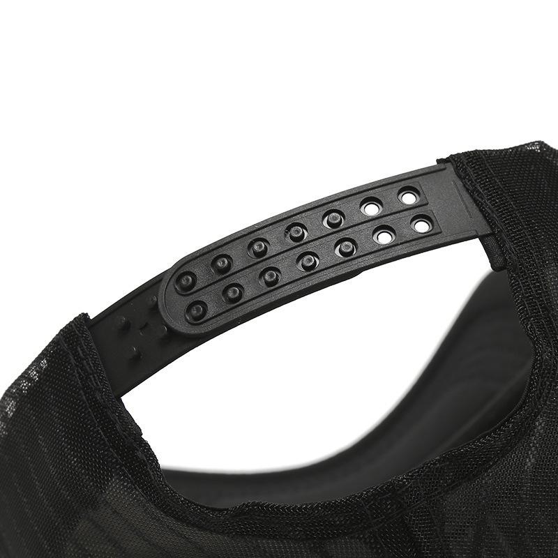 Новая универсальная сетчатая кепка с тиснением тигра, весенне-летняя однотонная кепка-тракер, кепка-тракер для мужчин и женщин, парная бейсболка