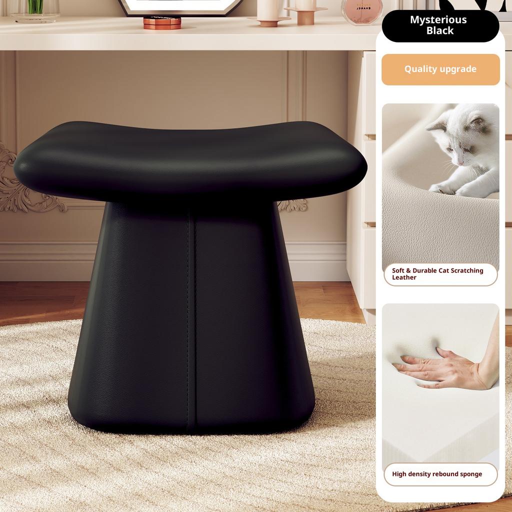 Туалетный столик для спальни, Премиальное качество, Стул-пианино и для смены обуви, Домашнее кожаное кресло-диван, Безопасно для кожи, Дышащий