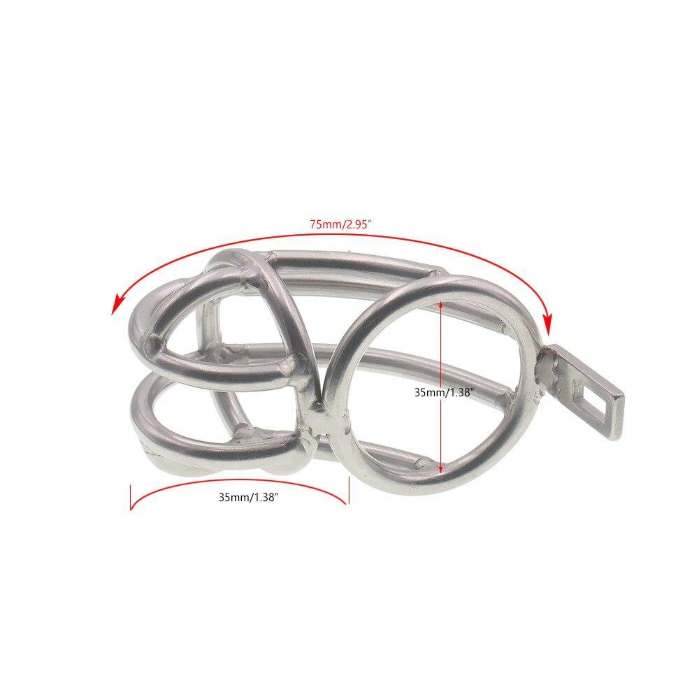 БДСМ клетка для пениса из нержавеющей стали, секс-инструменты для мужчин и взрослых, бондаж CB Lock, рабские кольца для пениса, пытки, пытки уретры, целомудрие