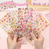 1 sticker per pack Sweet Candy Party Series 3D embossed stickers Kids' rocking toy Fruit stickers for hand-made journals