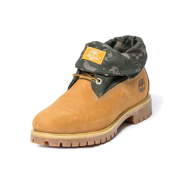 Timberland 6 дюймов короткие уличные ботинки камуфляжные мужские ботинки пшеничные A26UV