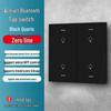 Умный Bluetooth Mesh-переключатель с двойным управлением Xiaoai Tongxue, Single Zero Fire, четырехсторонний, совместимый с панелью Mijia.