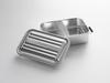 Skater Aluminum Lunch Box AFT10B-A 1000ml Large Capacity Fluffy Serving Silver
