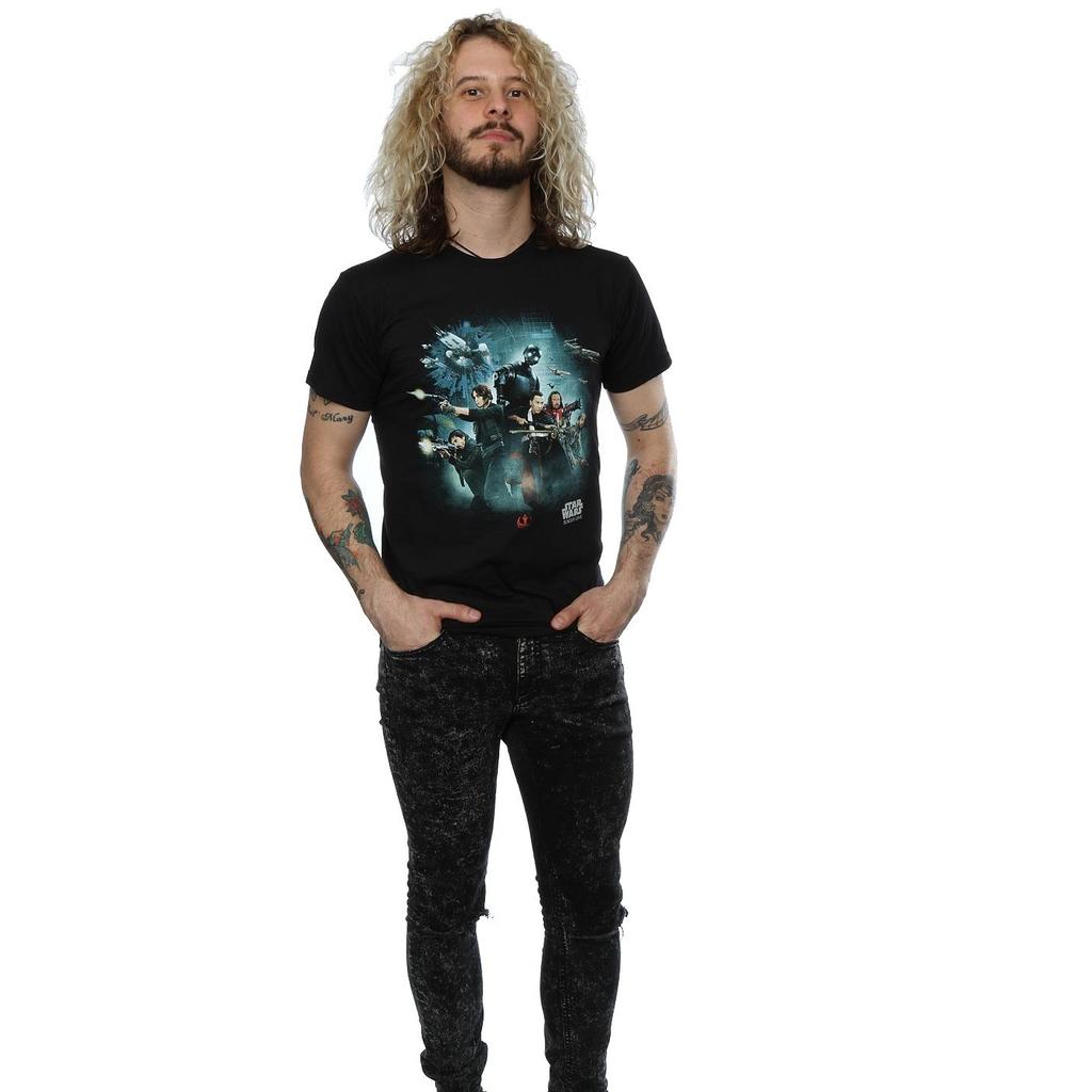 STAR WARS Мужская футболка с постером «Изгой-один»