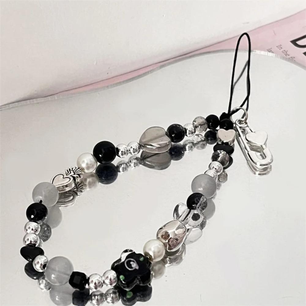 Plastic Camera Pendant Beading Phone Accessories Cute Phone Chain